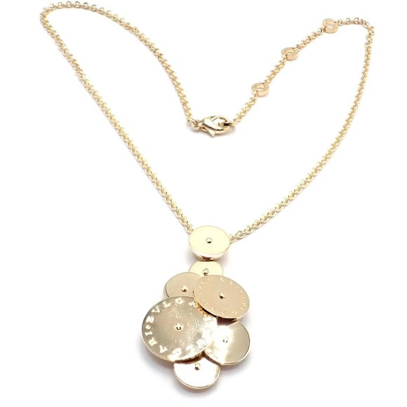 Bvlgari Jewelry - Authentic! Bulgari Bvlgari Cicladi 18k Yellow Gold Large Pendant Link Necklace